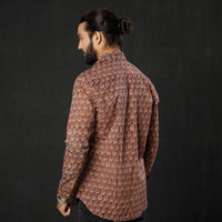 Ajrakh Block Printed shirt 