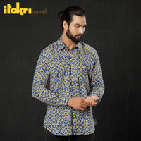 Ajrakh men shirt