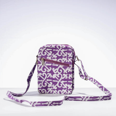 fabric sling bag 