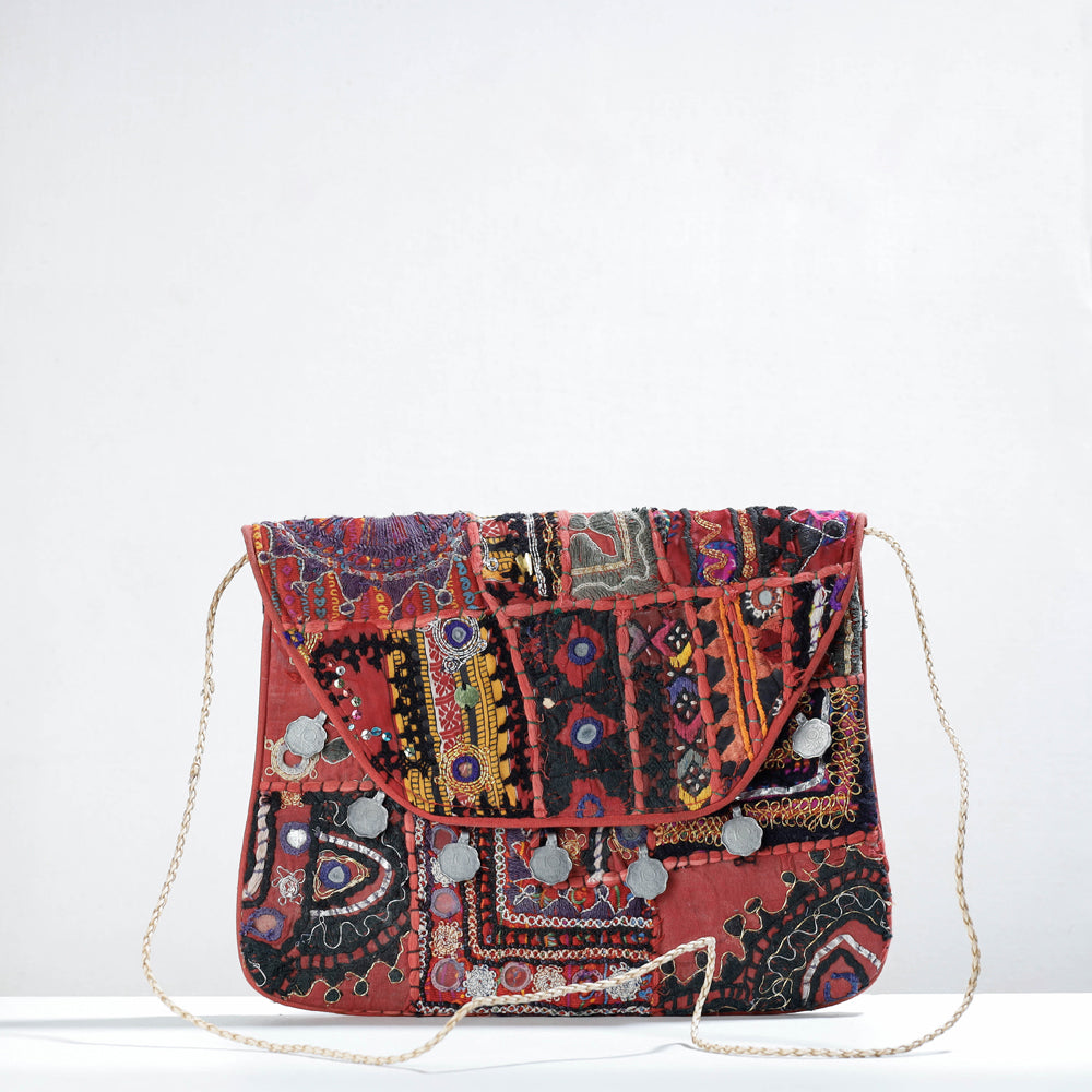 Embroidery Sling Bag