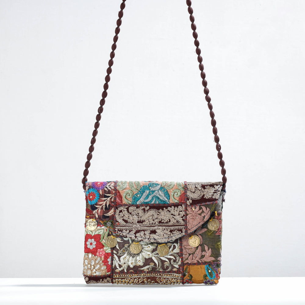 Embroidery Sling Bag