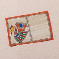 Traditional Madhubani Handpainted Postcard (3.5 x 5 in)