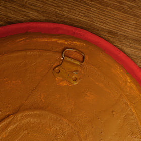 Buy Handpainted Cheriyal Painting Wooden Plate/Wall Frame by Dhanalakota Sai Kiran Online at iTokri.com