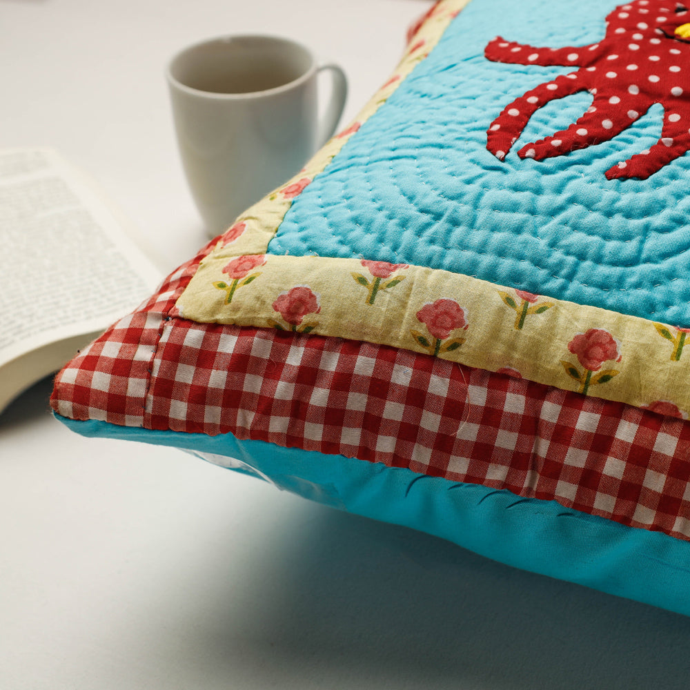 Applique Cushion Cover