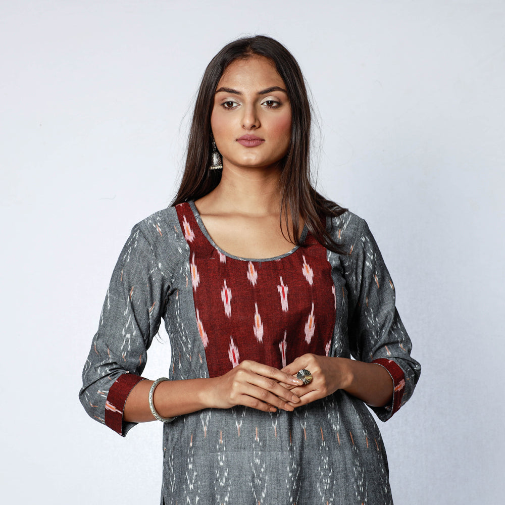 pochampally ikat kurta