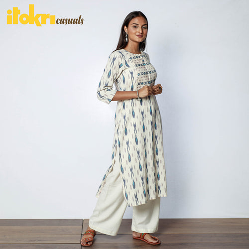 pochampally ikat kurta