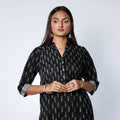 Buy Pochampally Ikat Weave Cotton Long Kurta Online at iTokri.com