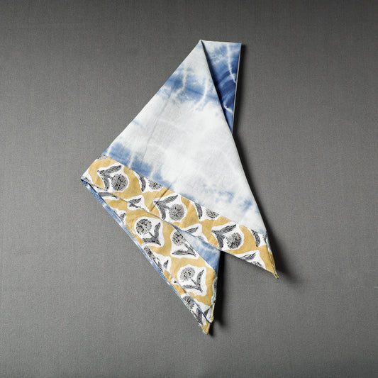 Shibori Tie-Dye Cotton Bandana