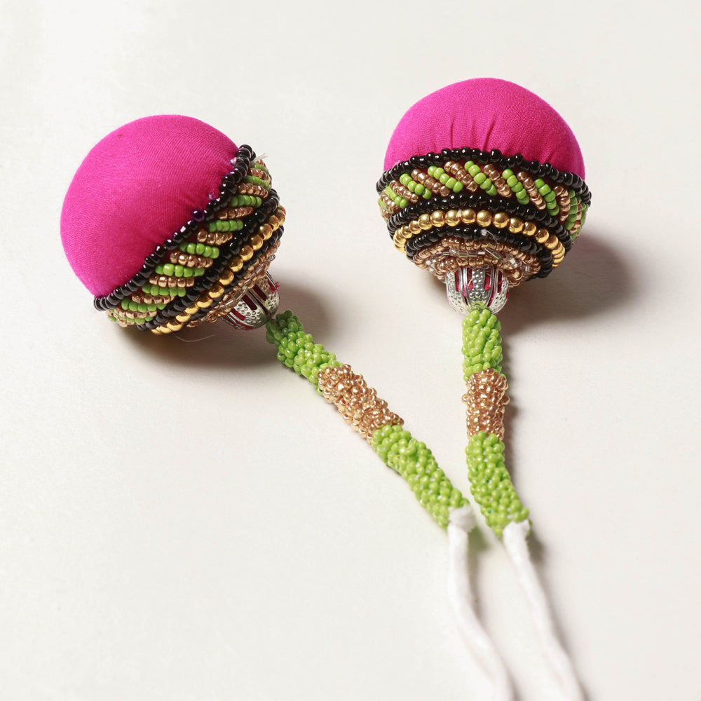 Handmade Beadwork Latkan Tassels for Clothing