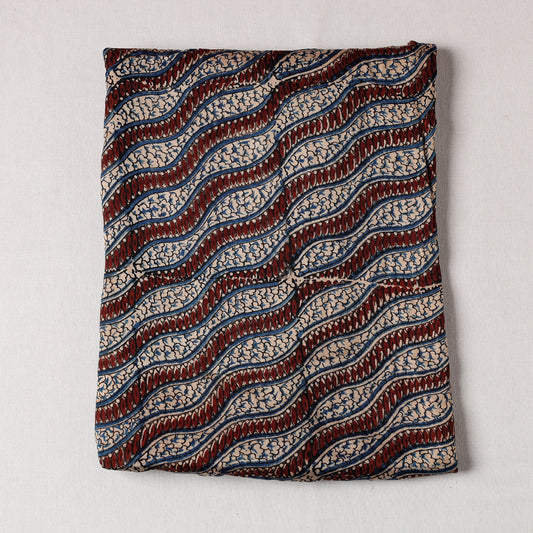 Multicolor - Ajrakh Modal Silk Precut fabric - (1.8 meter)
