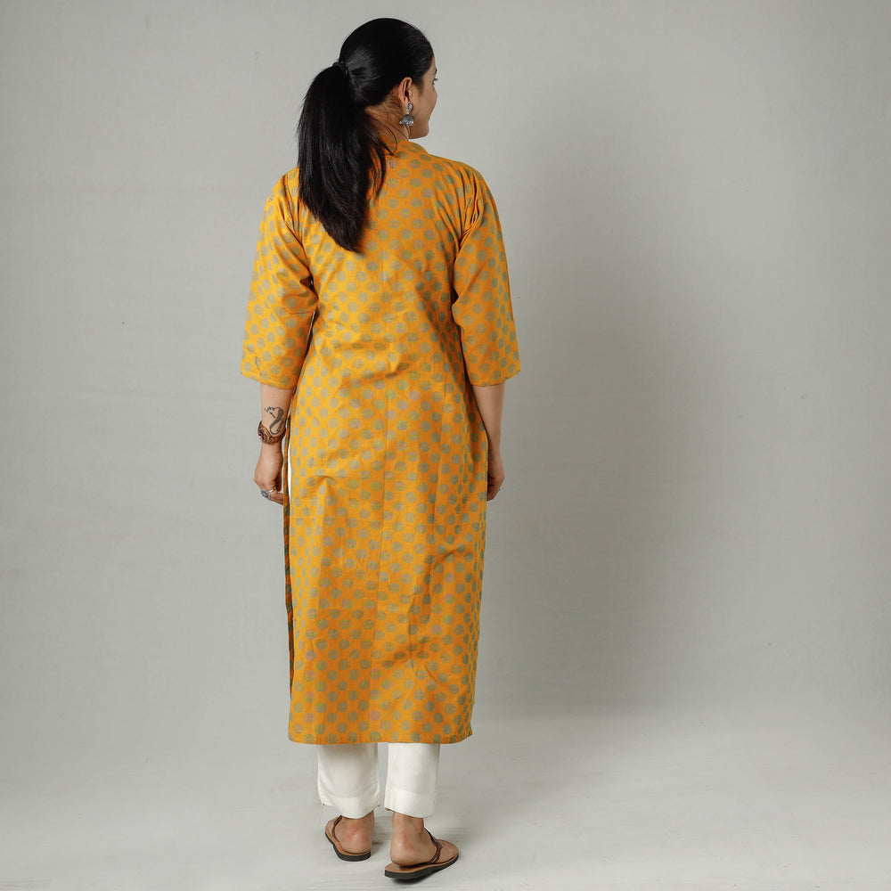 jacquard kurta