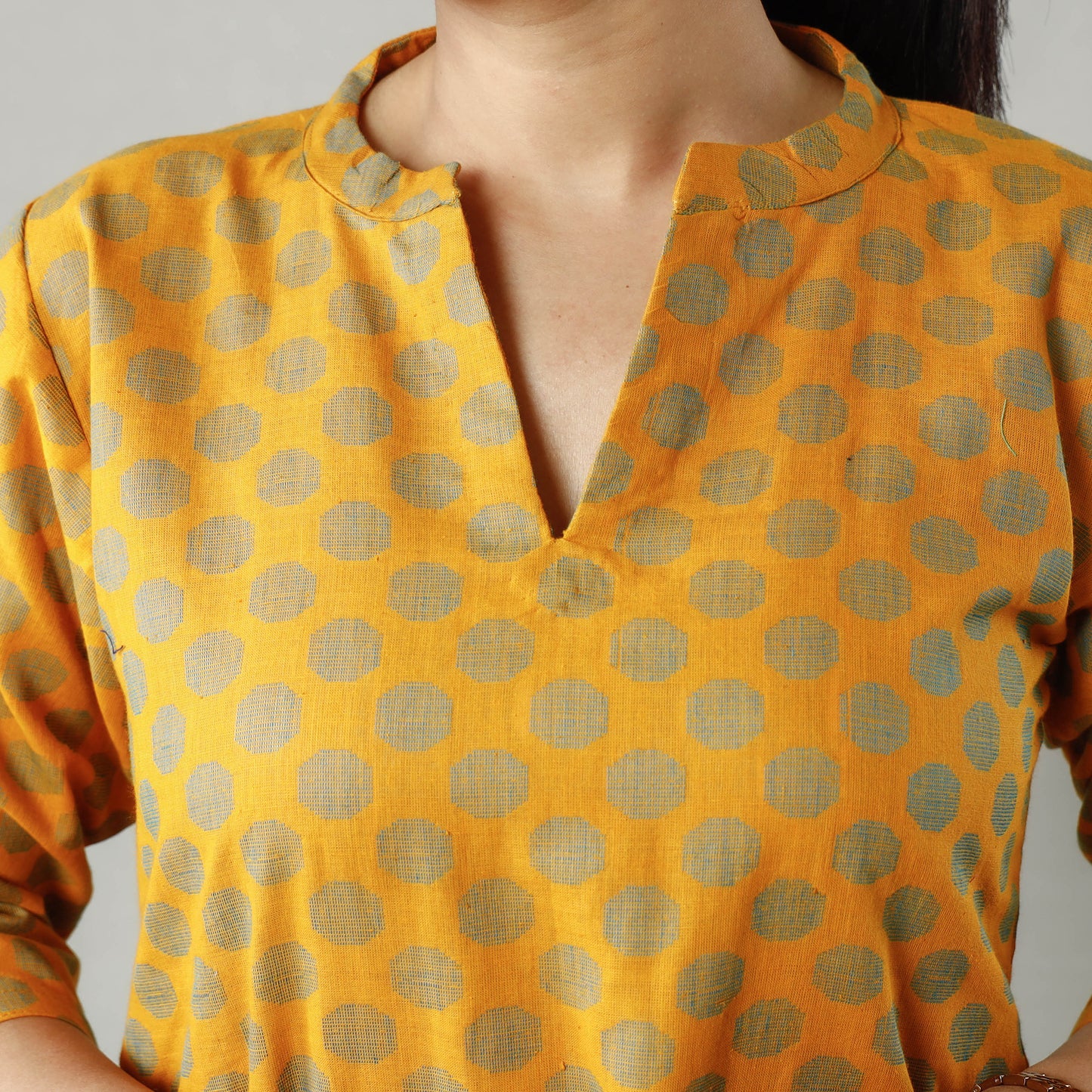 jacquard kurta