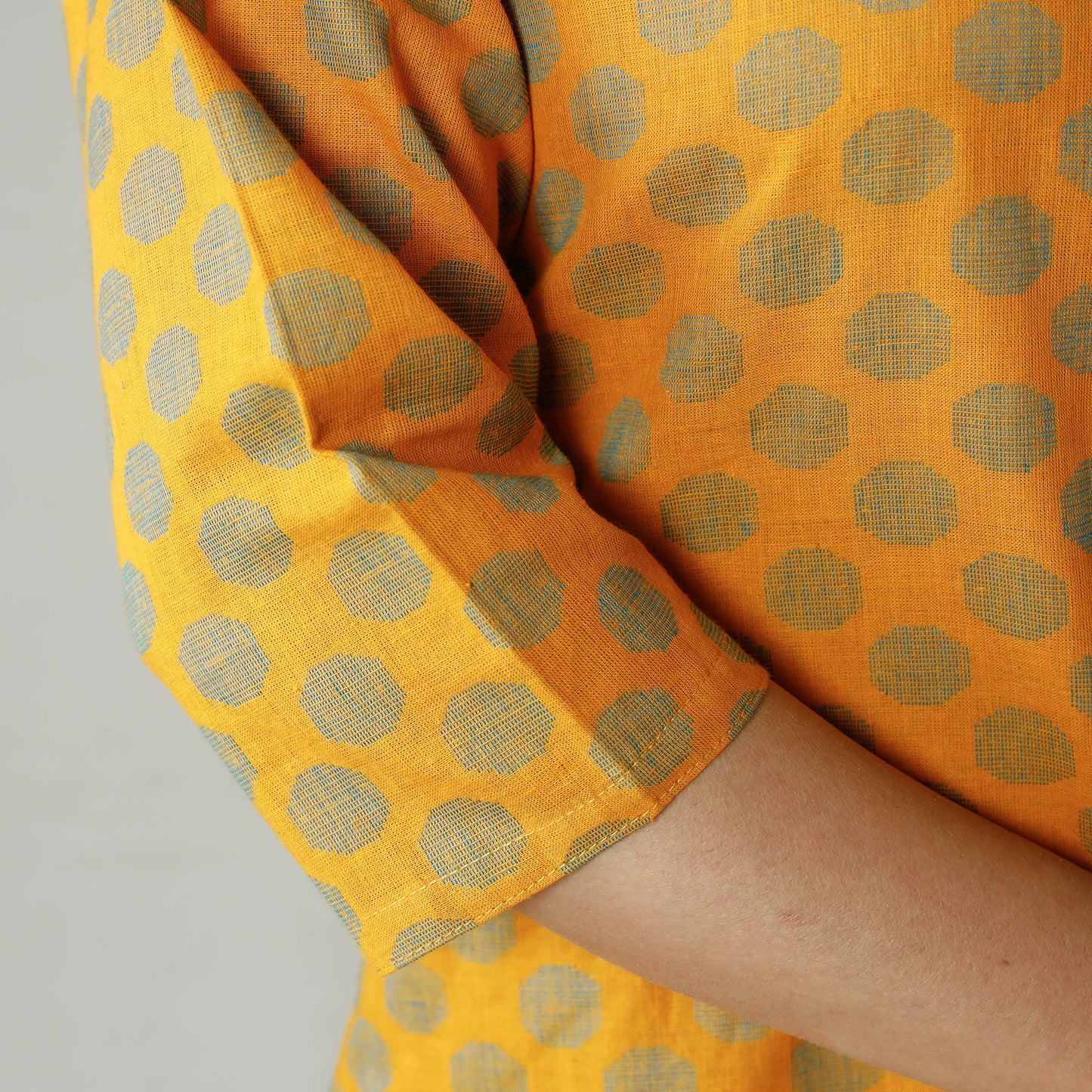 jacquard kurta