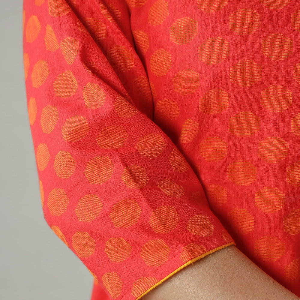 jacquard kurta