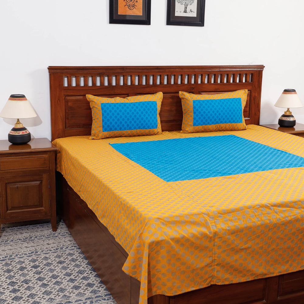 jacquard double bed cover set