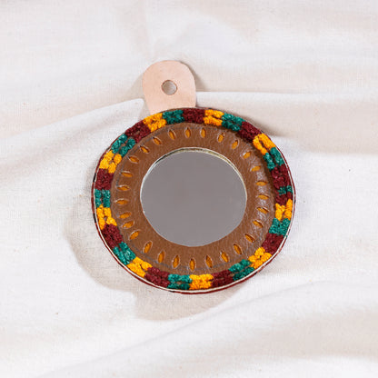 Handcrafted Kutch Hand Mirror (small)