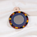  Handcrafted Kutch Hand Mirror (small) 