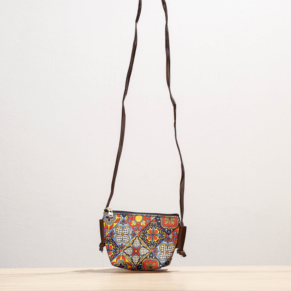 screen print shoulder bag