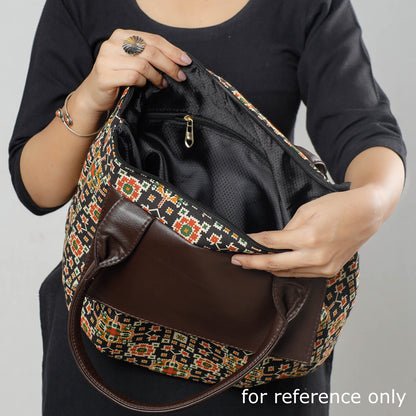 Brown - Kutch Handcrafted Cotton Shoulder Bag (Set of 2)