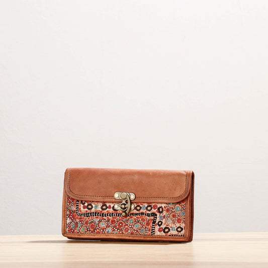 Kutch Embroidered Cotton Wallet