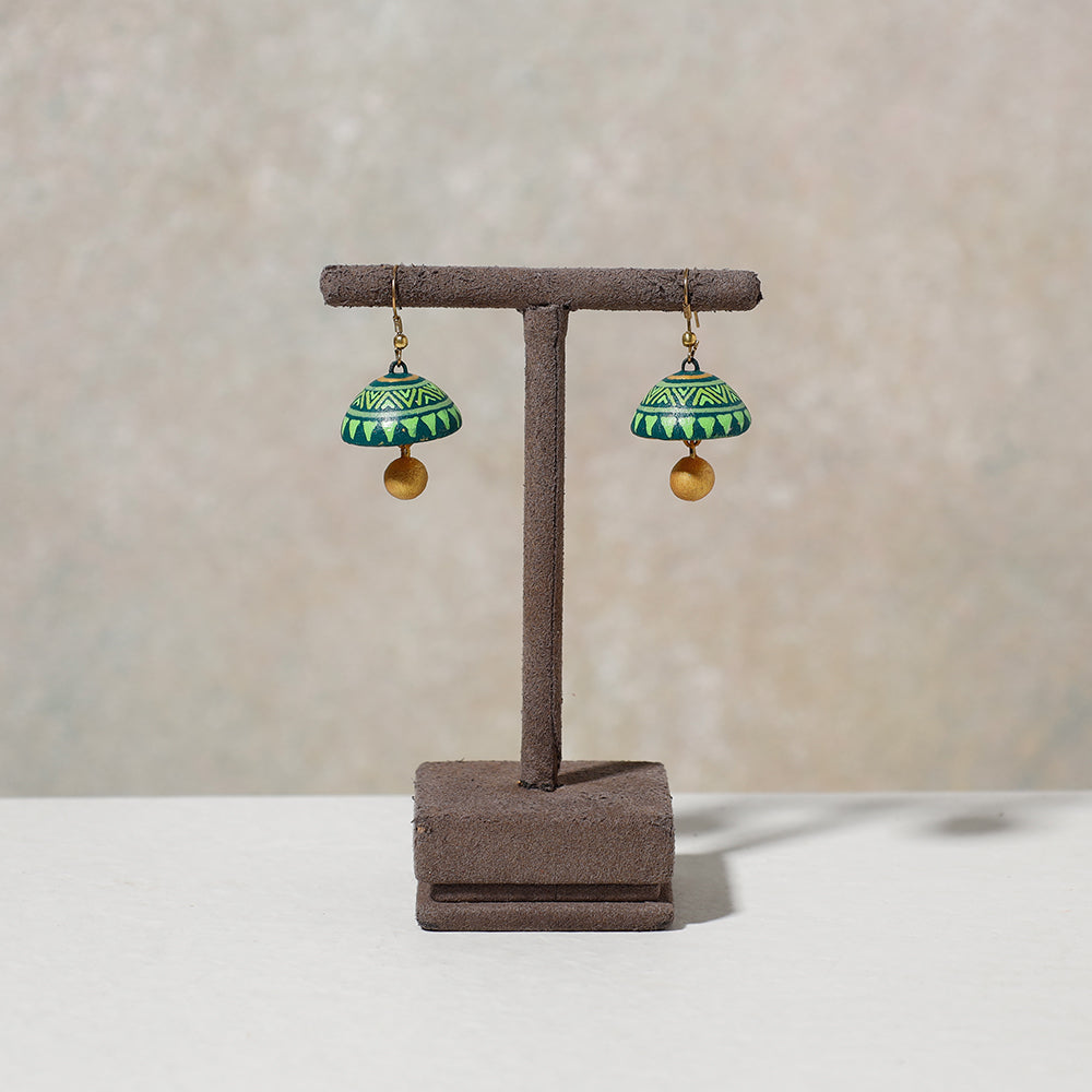 miniature handpainted earrings