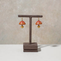 miniature handpainted earrings