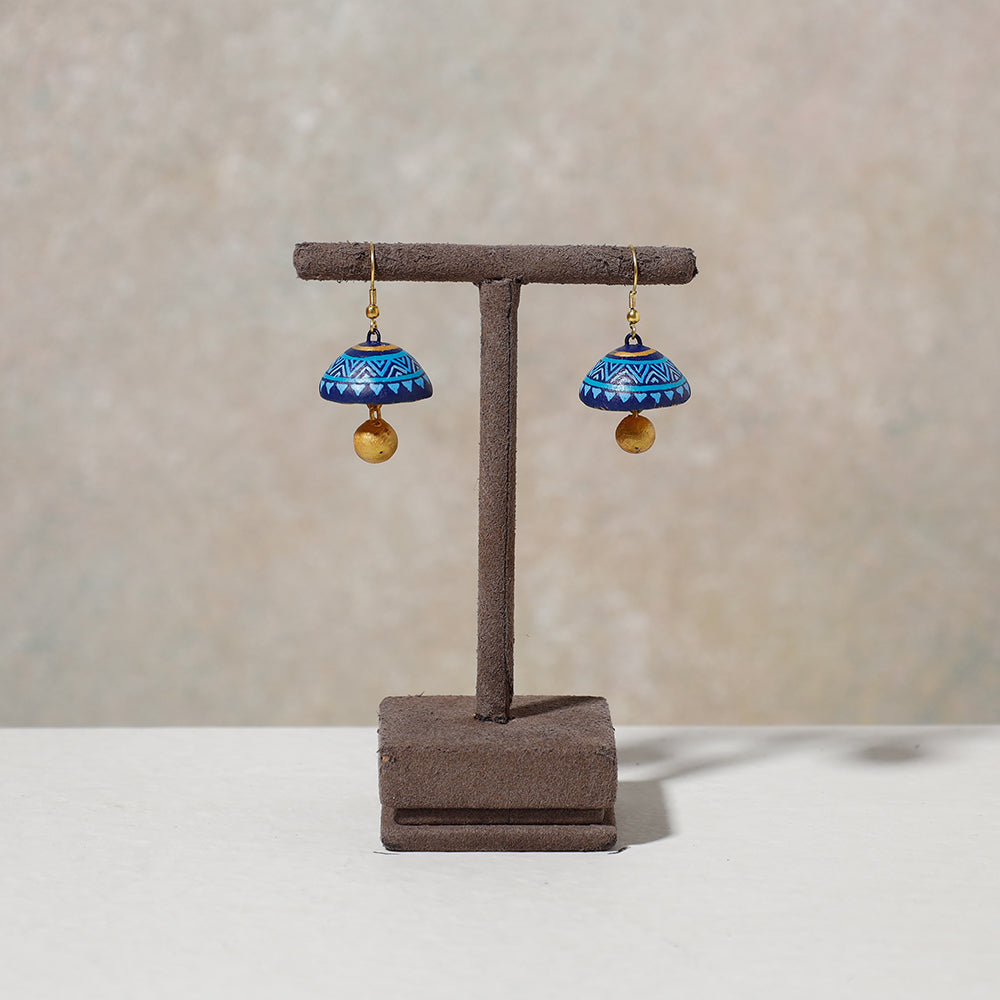 miniature handpainted earrings