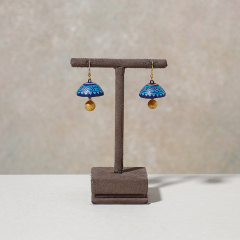 miniature handpainted earrings