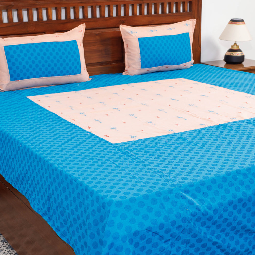 jacquard double bed cover set