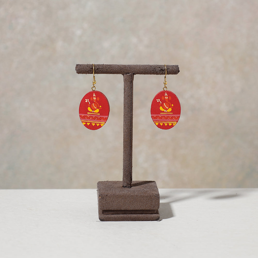 miniature handpainted  earrings