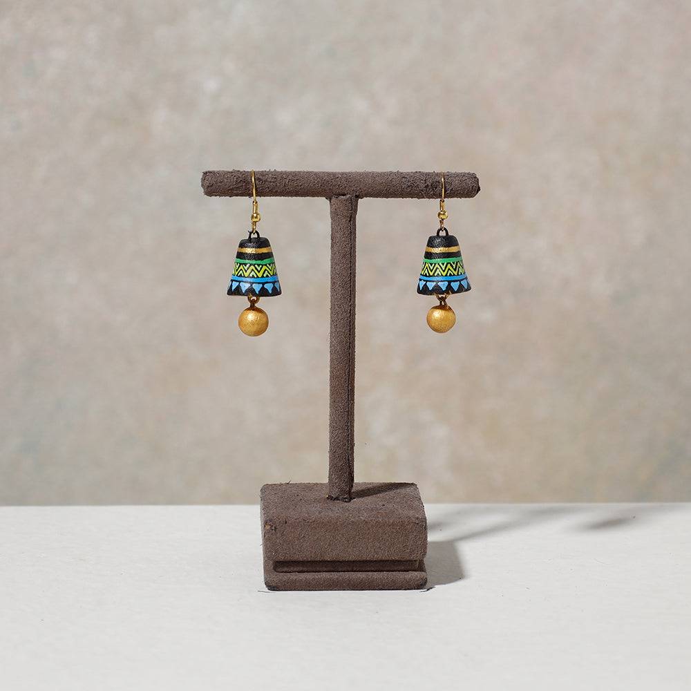 miniature handpainted earrings