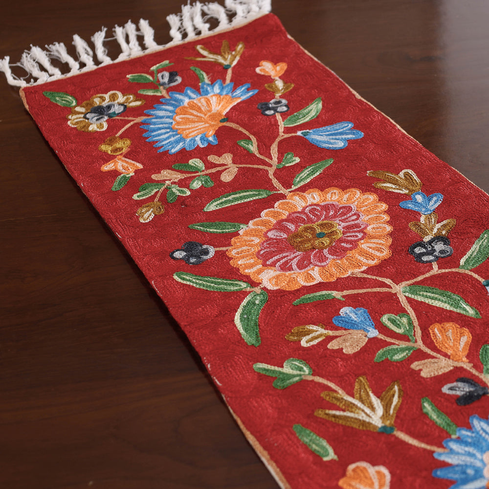 Embroidery Table runner