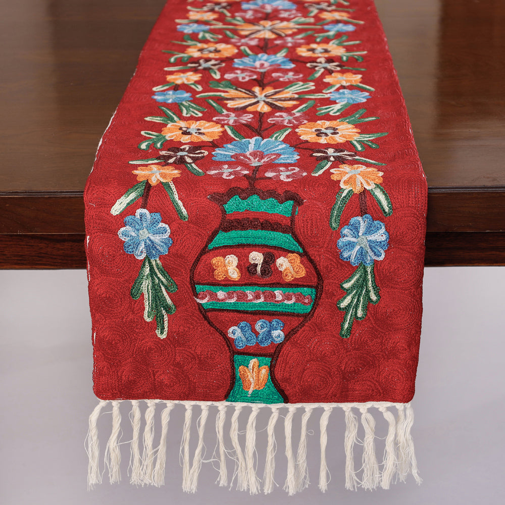 Embroidery Table runner