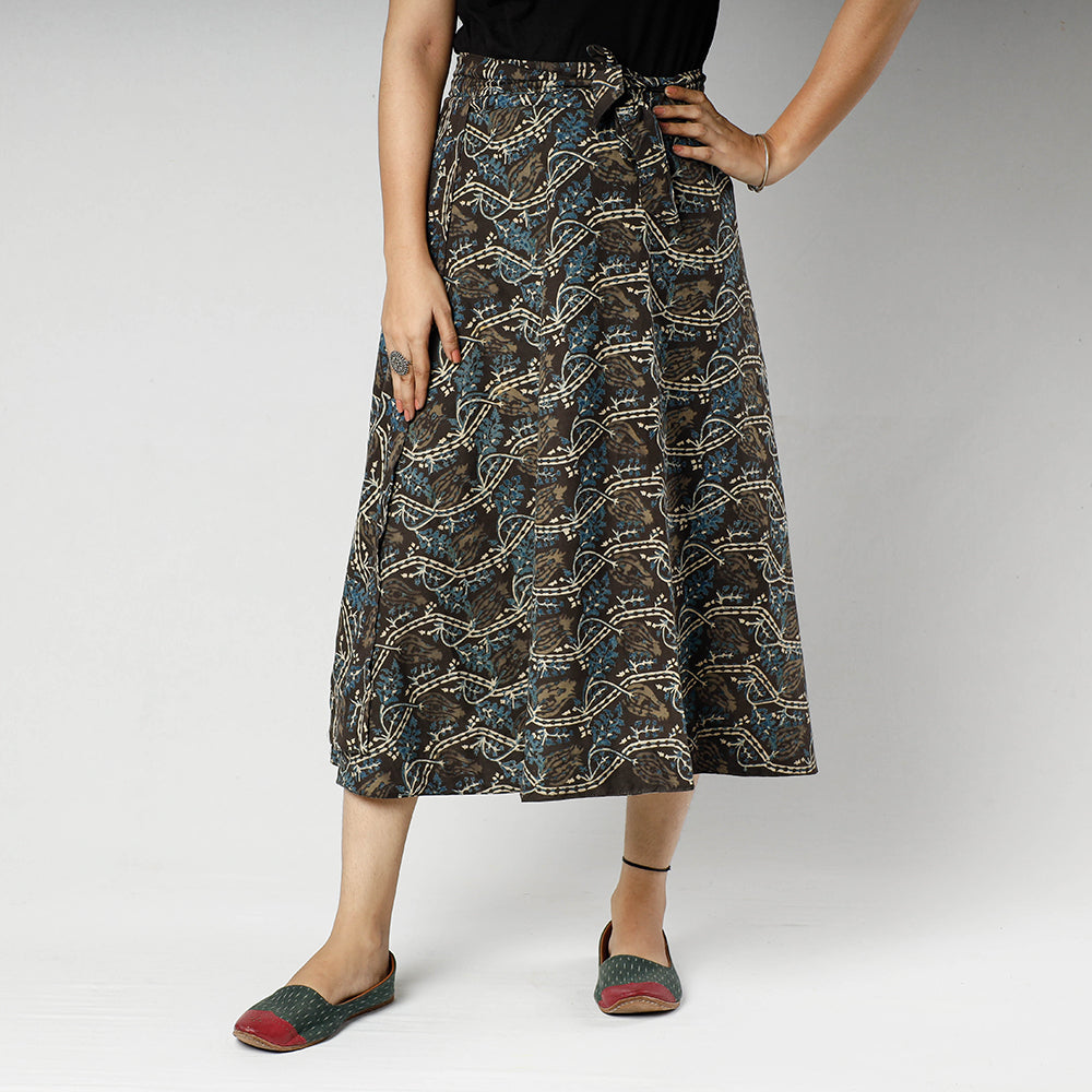 ajrakh skirt 