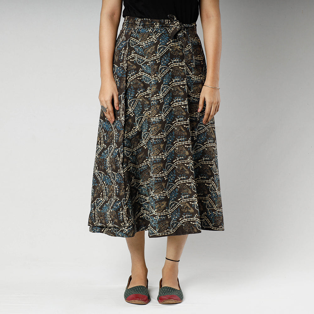 ajrakh skirt 