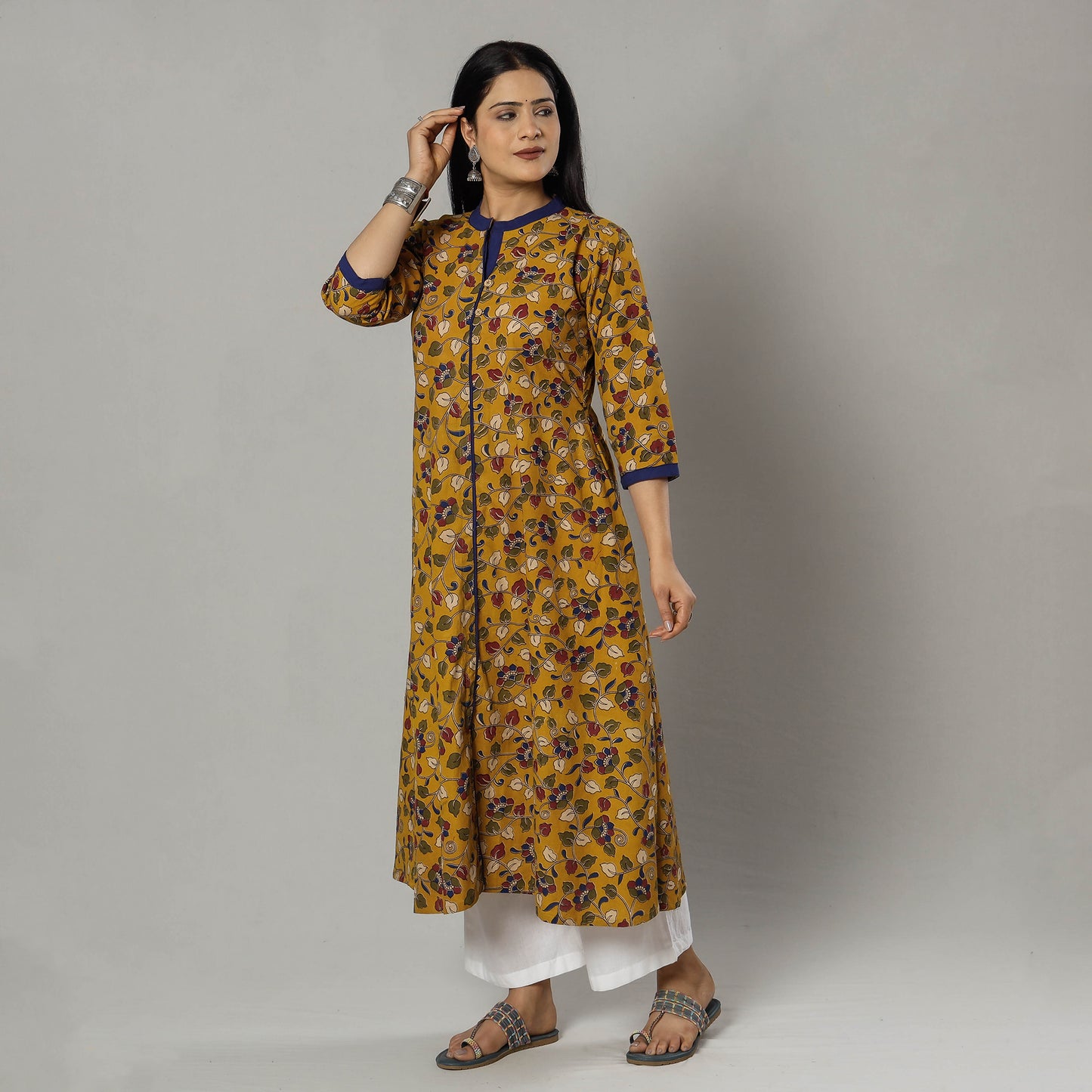 kalamkari printed kurta