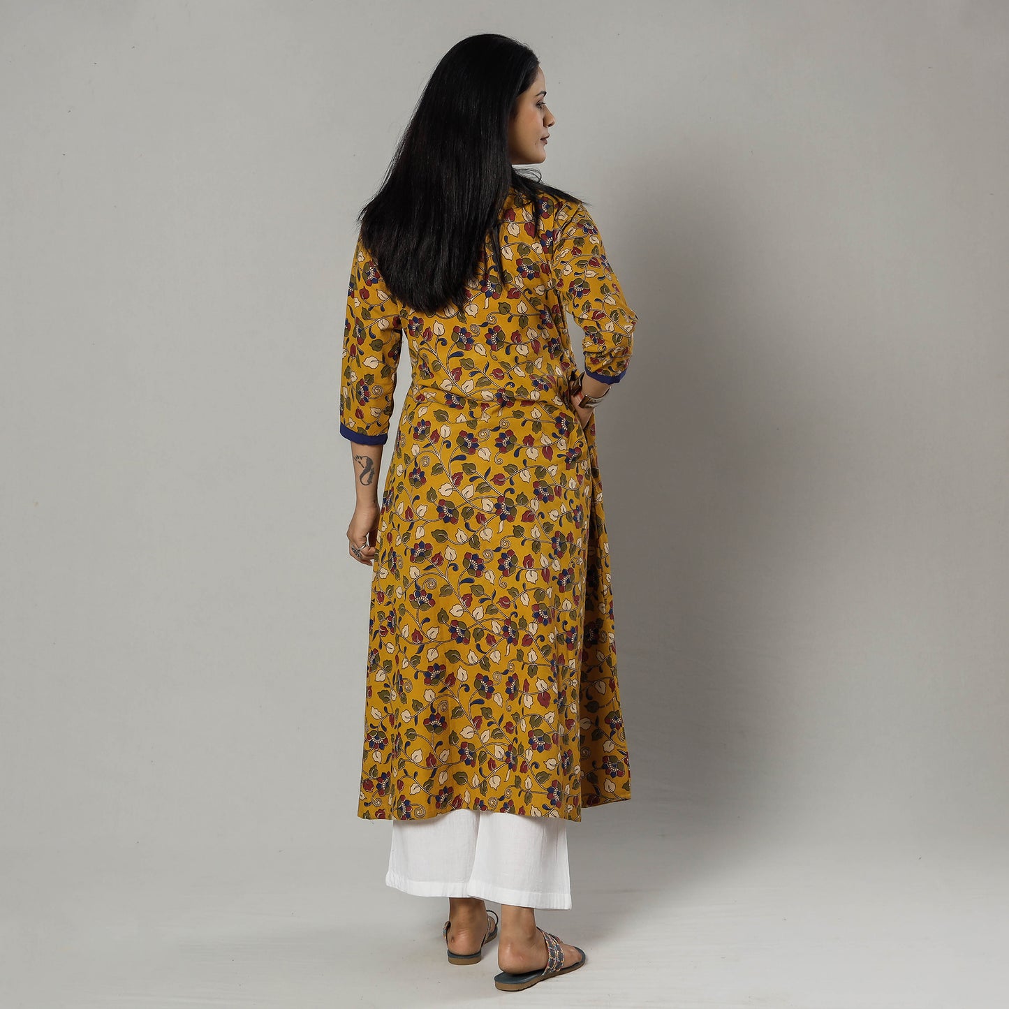 kalamkari printed kurta