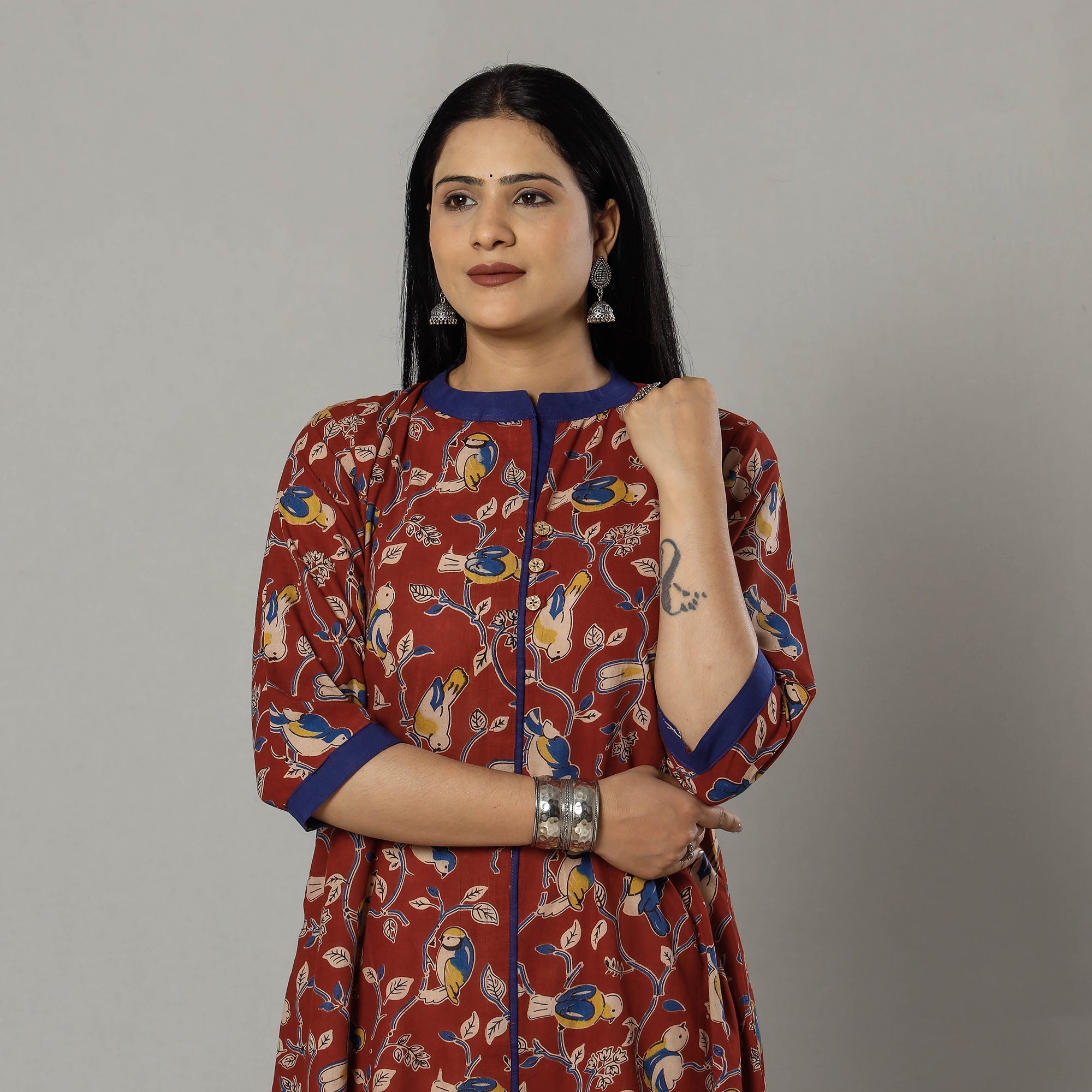 kalamkari printed kurta
