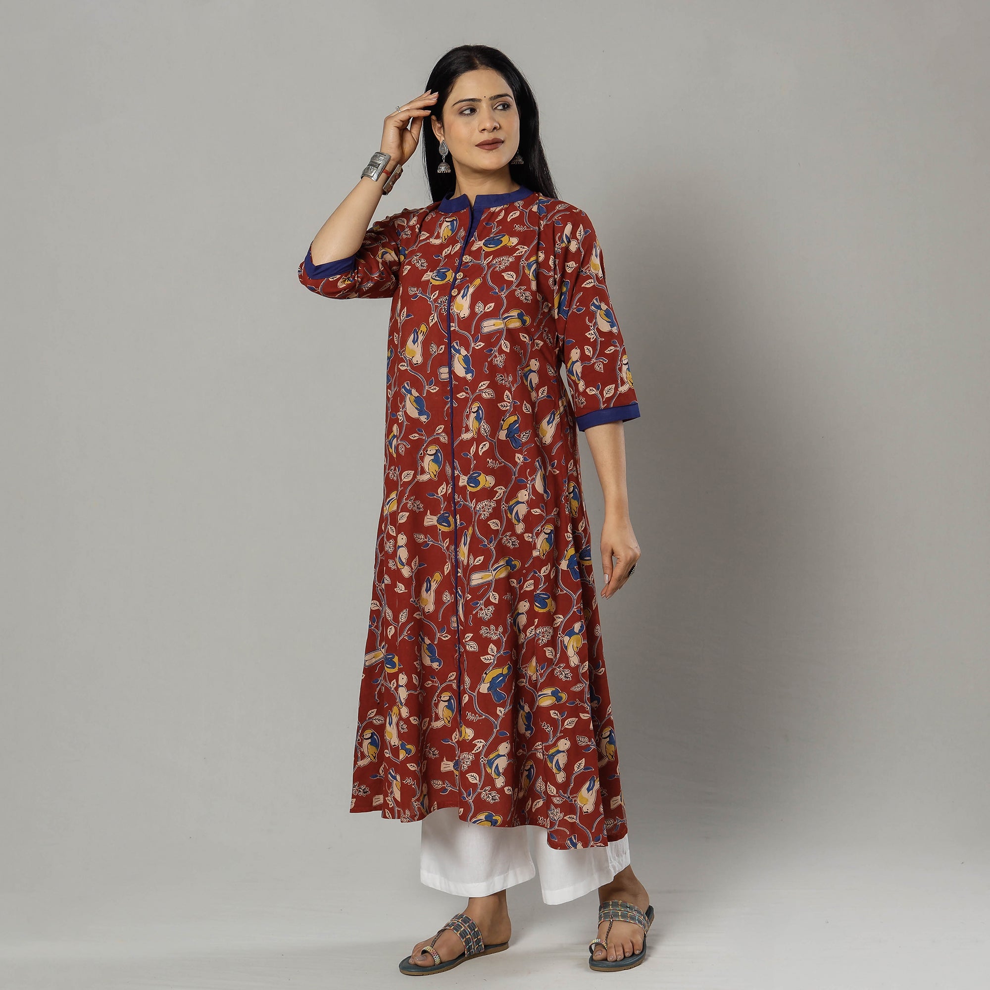 kalamkari printed kurta