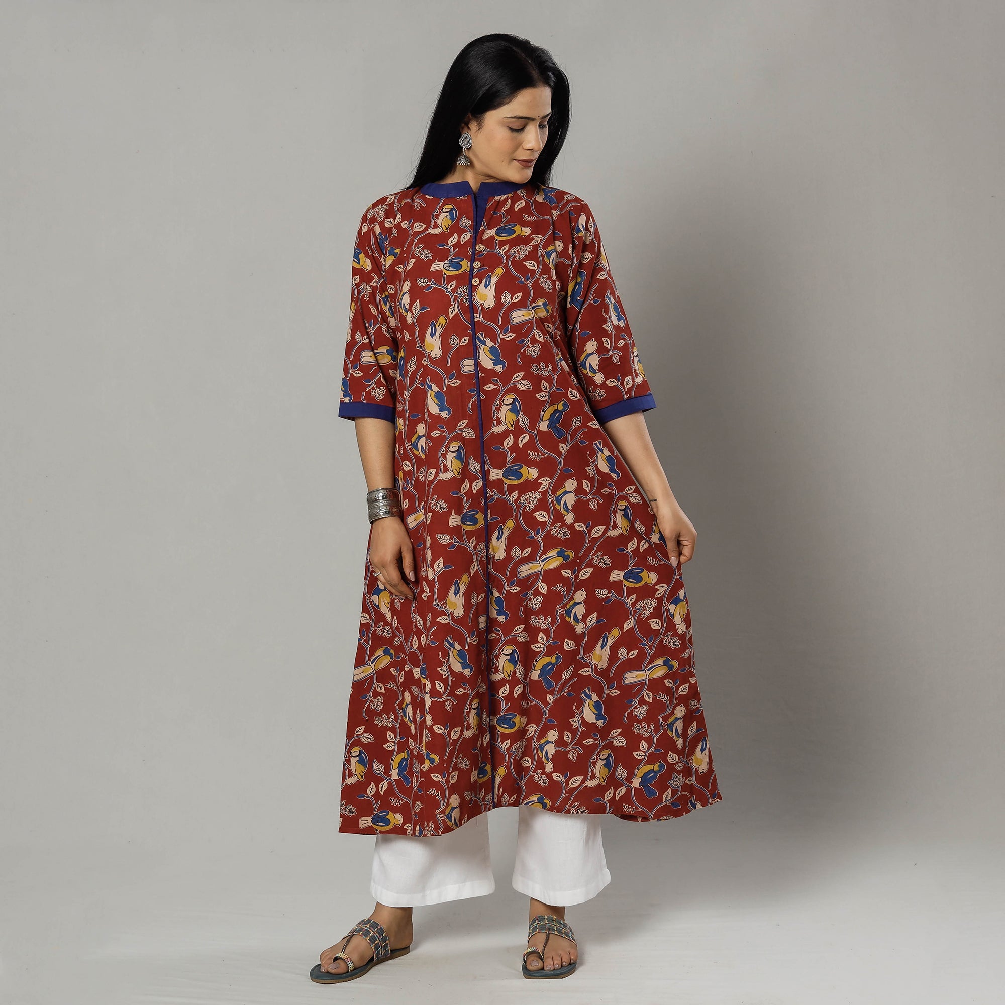kalamkari printed kurta