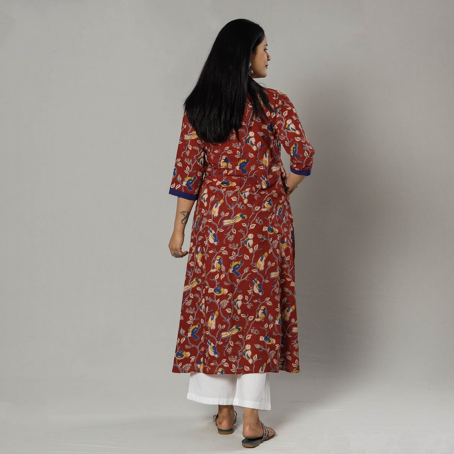 kalamkari printed kurta