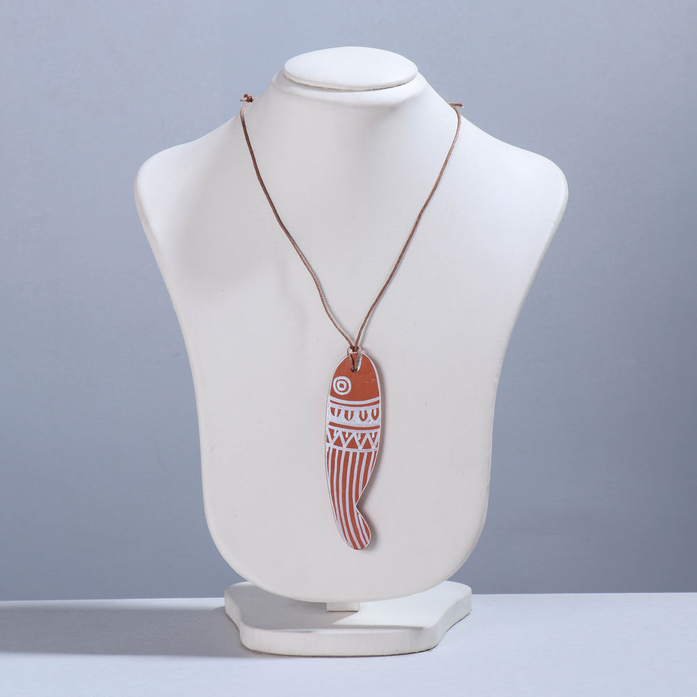 Bamboo Fish Necklace
