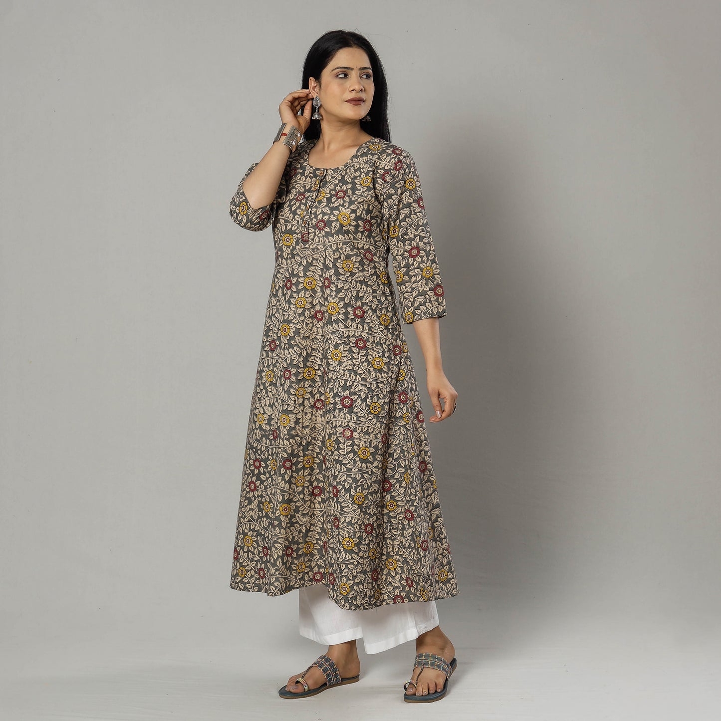 kalamkari printed kurta