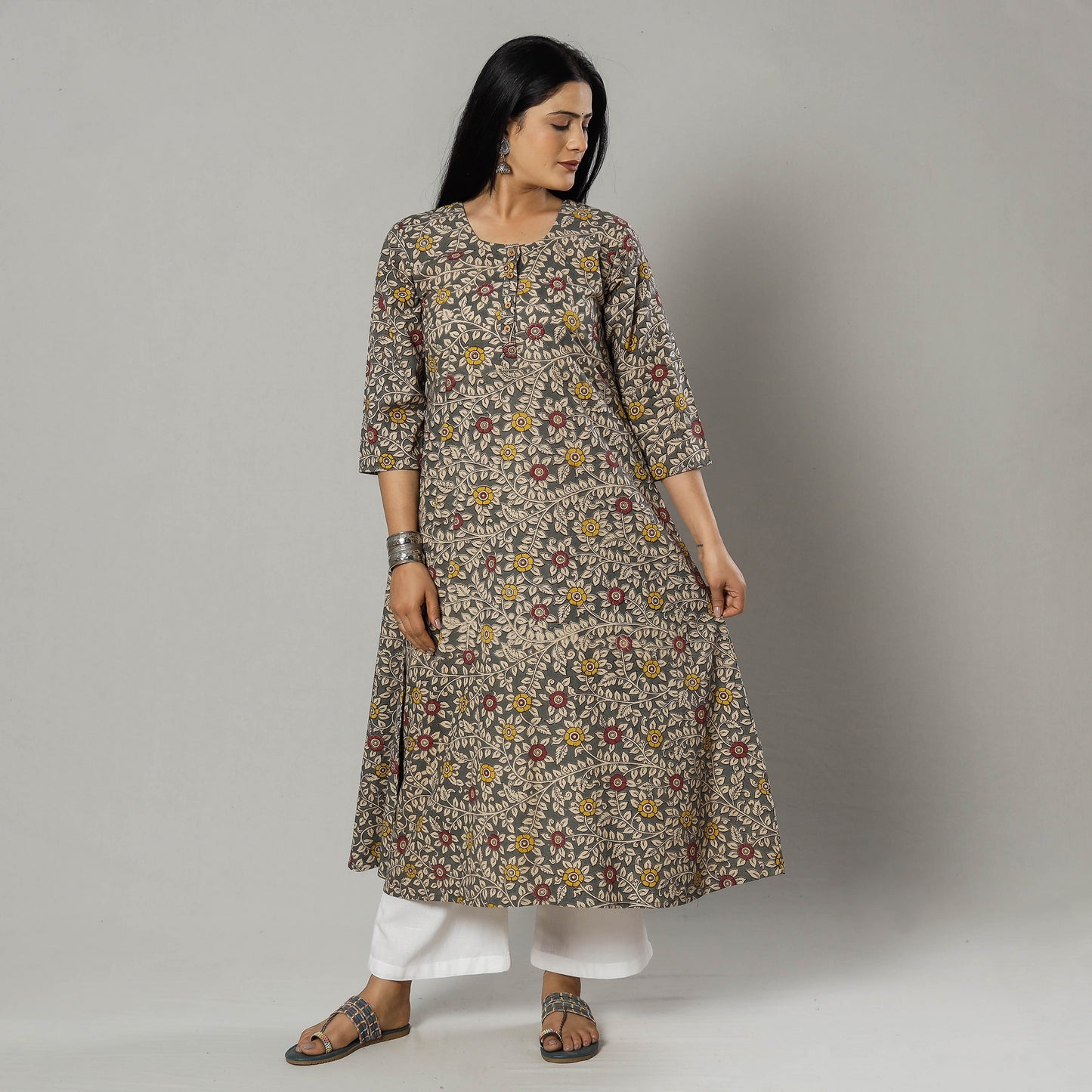 kalamkari printed kurta