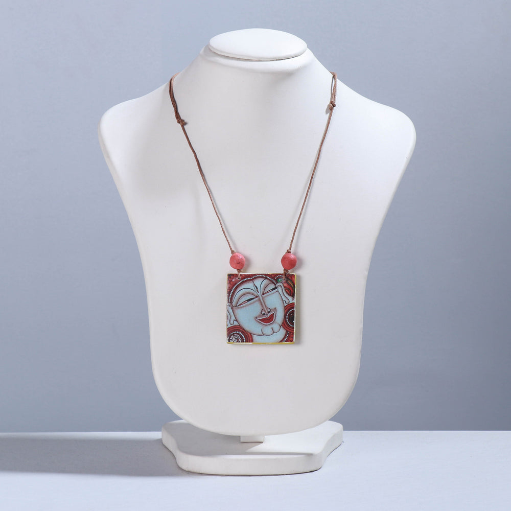  kerala mural art necklace