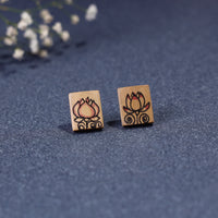 bamboo earrings