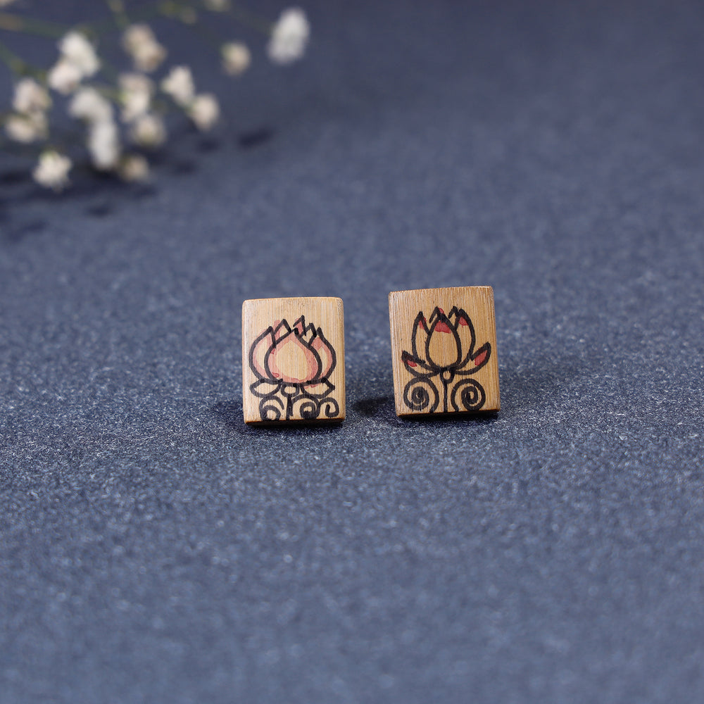 bamboo earrings