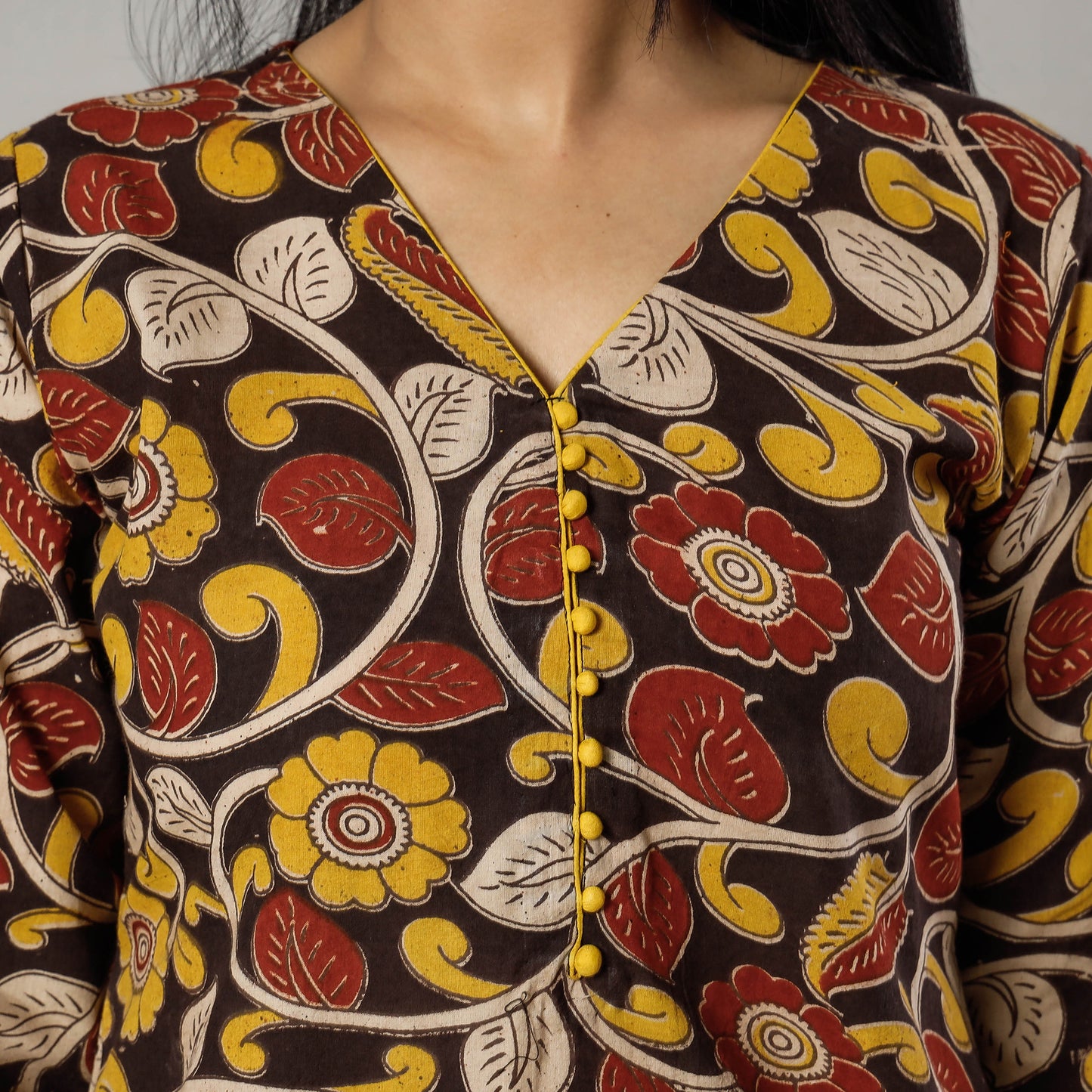 kalamkari printed kurta