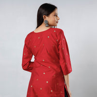 silk straight kurta