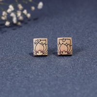 bamboo earrings